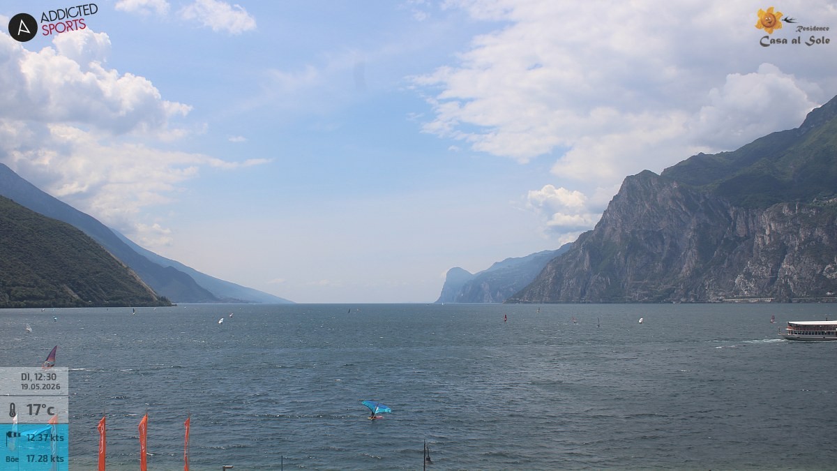 Archiv Foto Webcam Gardasee - Torbole