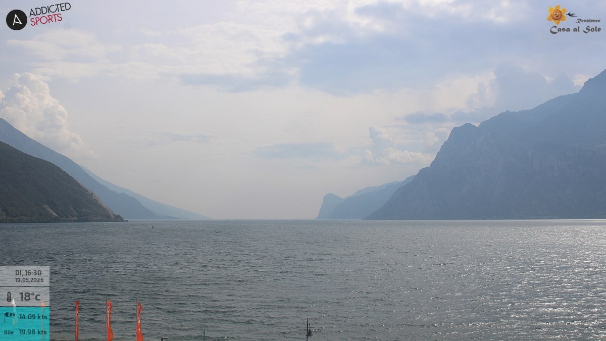 Archiv Foto Webcam Gardasee - Torbole