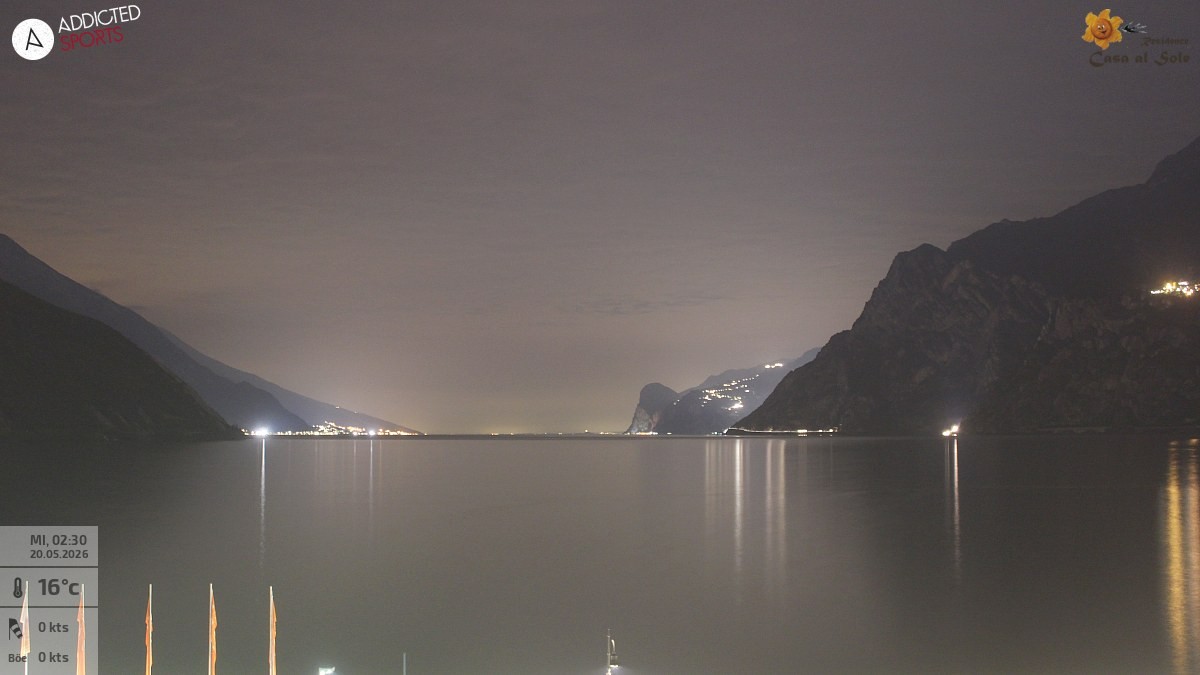 Archiv Foto Webcam Gardasee - Torbole