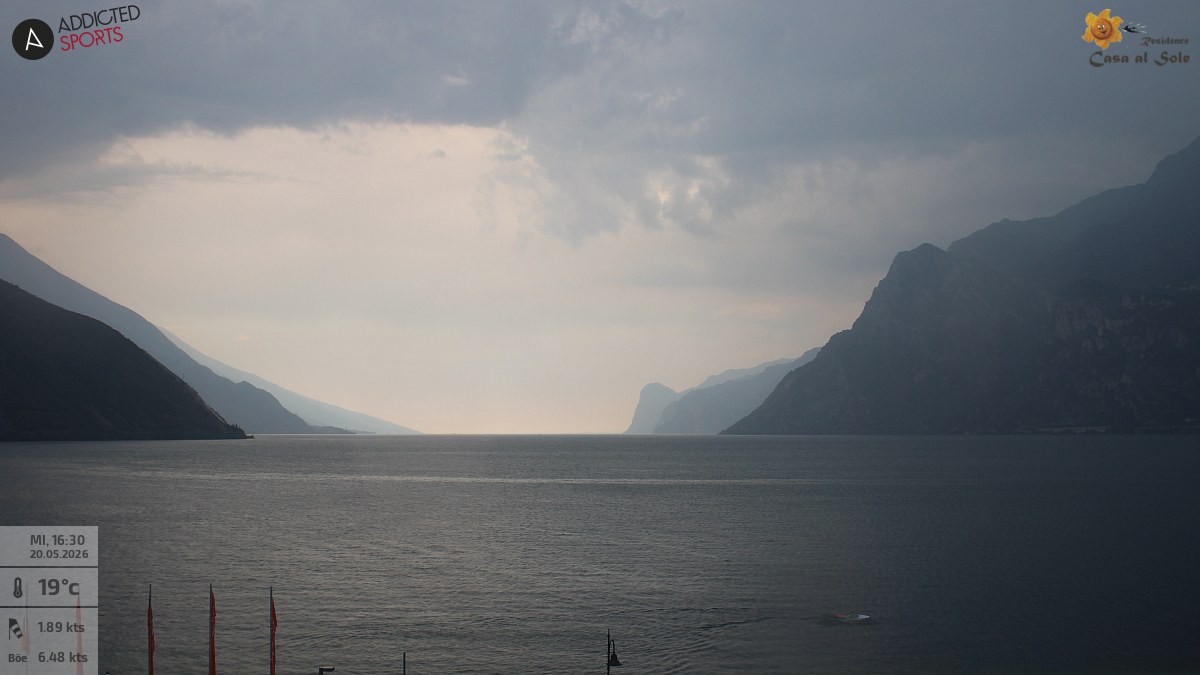 Archived image Webcam Lake Garda: Torbole
