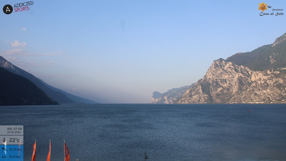 Archived image Webcam Lake Garda: Torbole