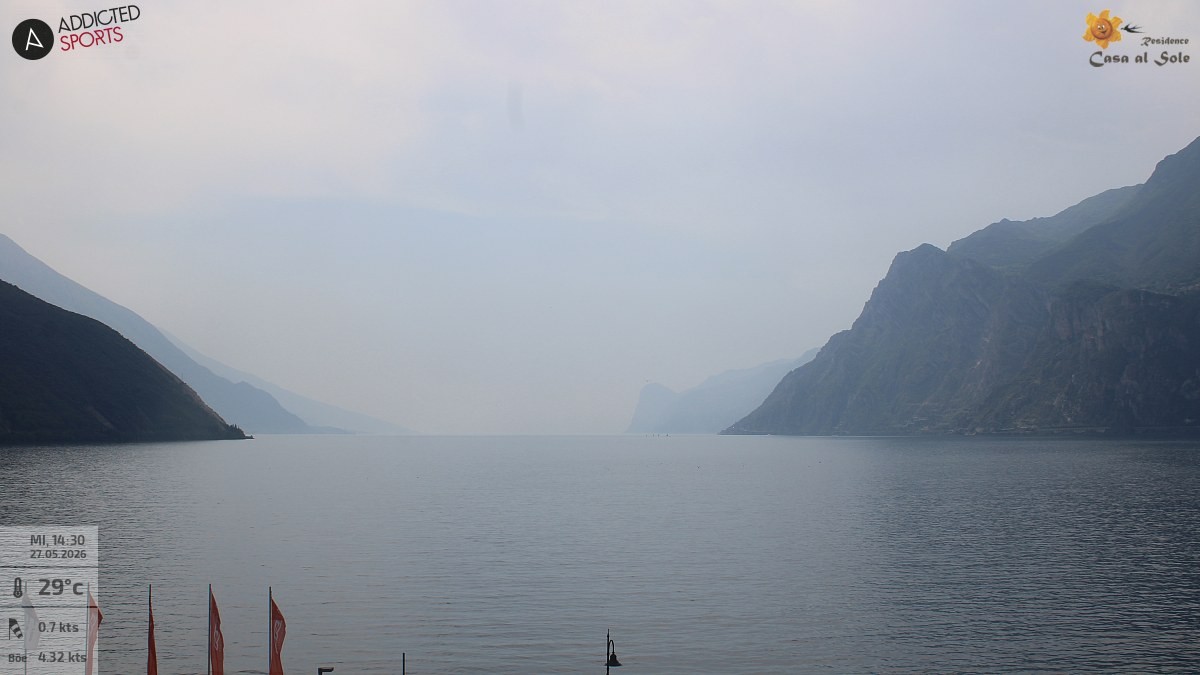 Archiv Foto Webcam Gardasee - Torbole