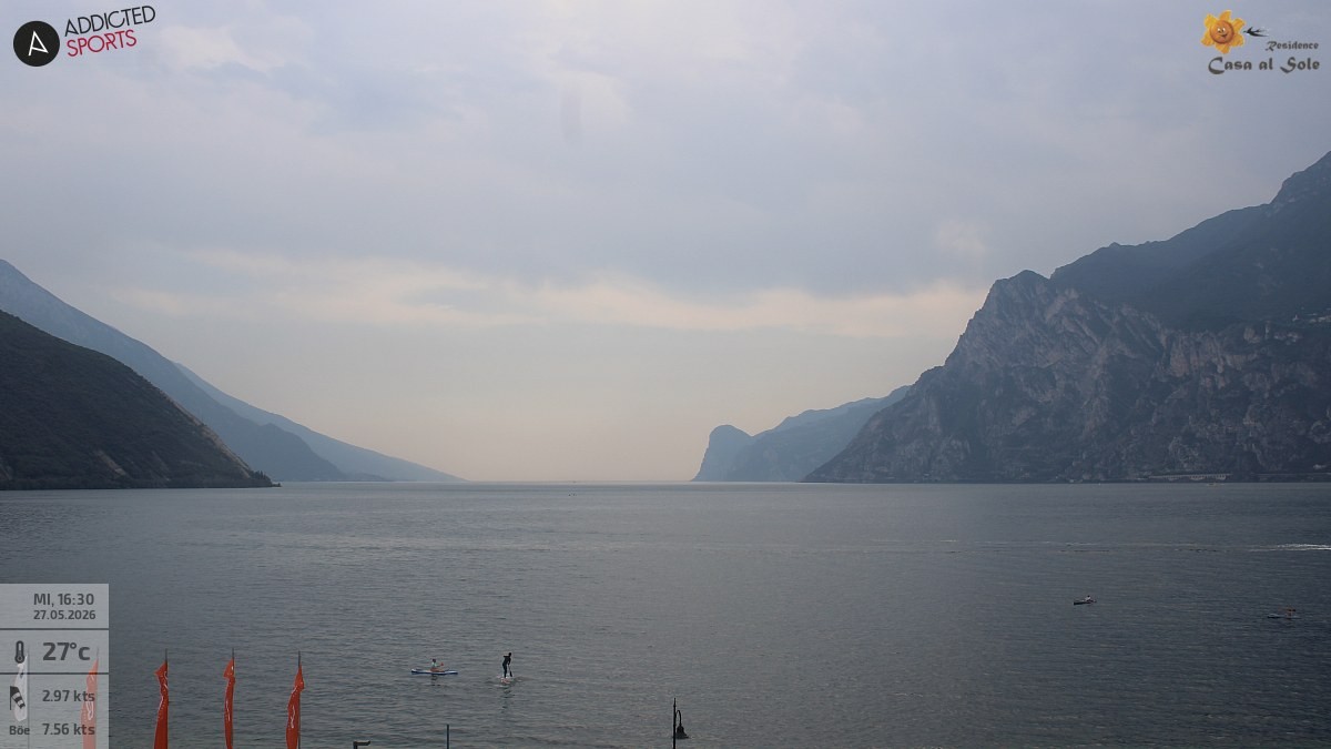 Archiv Foto Webcam Gardasee - Torbole