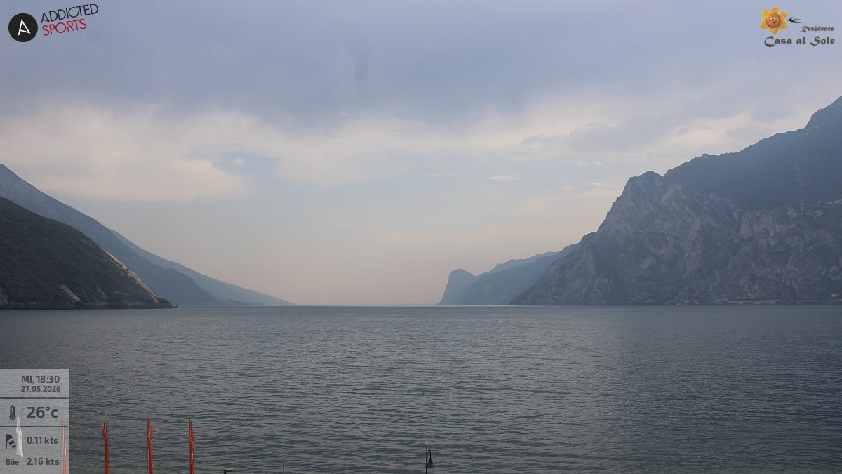 Archiv Foto Webcam Gardasee - Torbole
