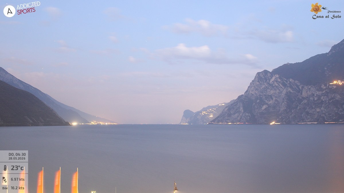 Archiv Foto Webcam Gardasee - Torbole