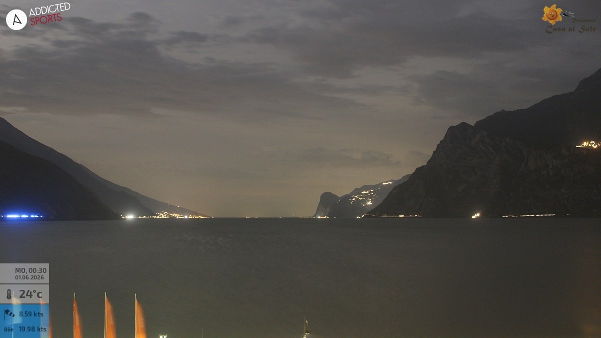 Archiv Foto Webcam Gardasee - Torbole