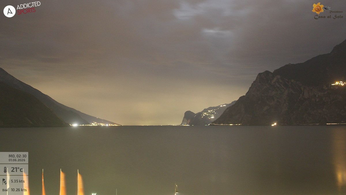 Archiv Foto Webcam Gardasee - Torbole