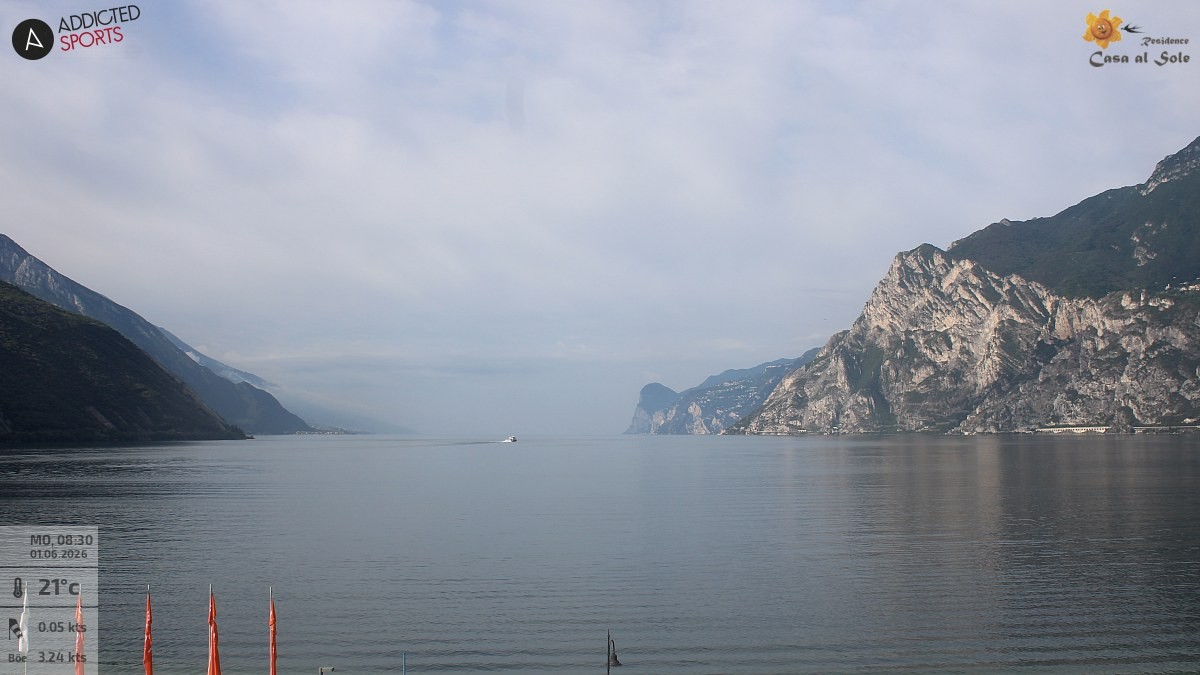 Archiv Foto Webcam Gardasee - Torbole