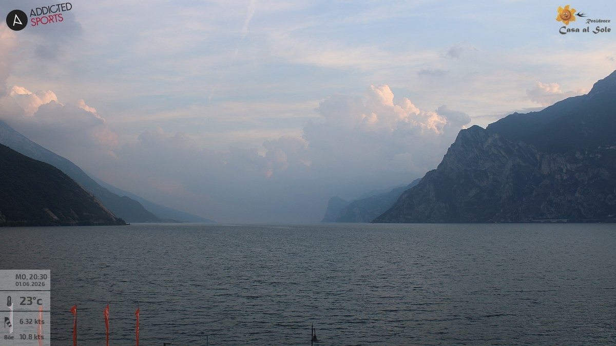 Archiv Foto Webcam Gardasee - Torbole