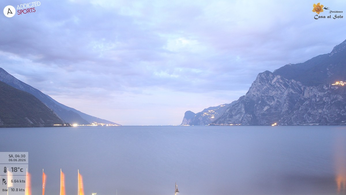 Archiv Foto Webcam Gardasee - Torbole