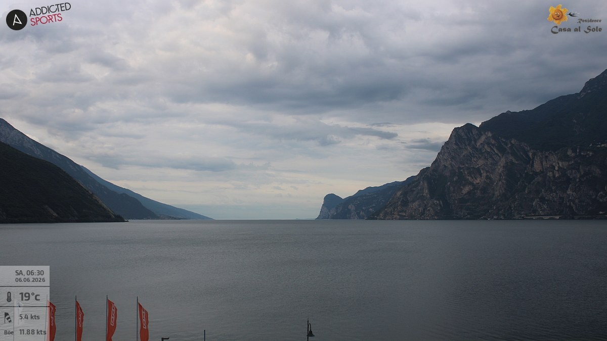 Archiv Foto Webcam Gardasee - Torbole