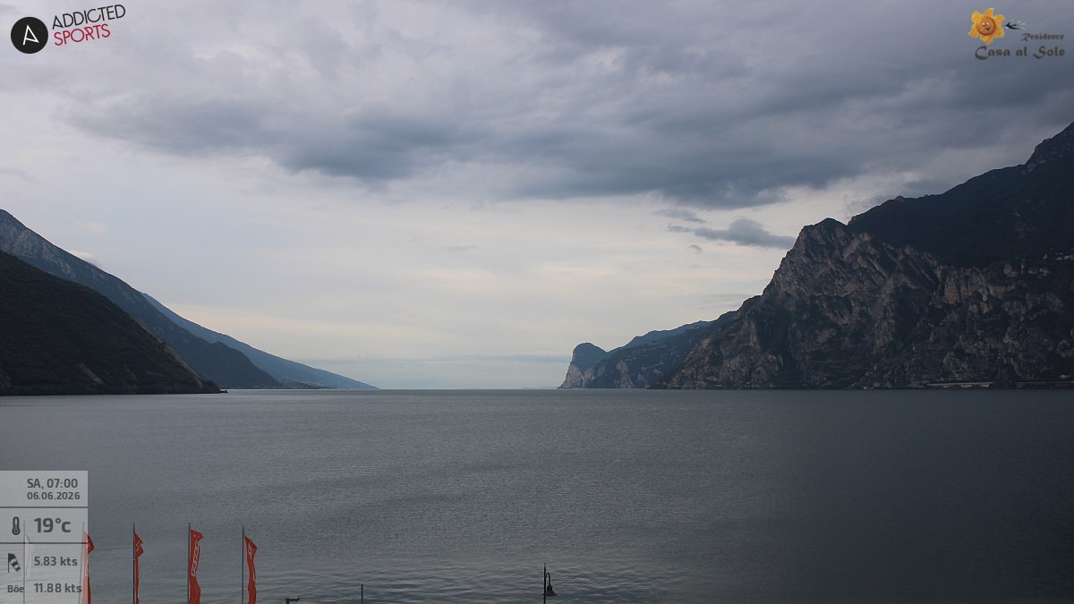 Archiv Foto Webcam Gardasee - Torbole