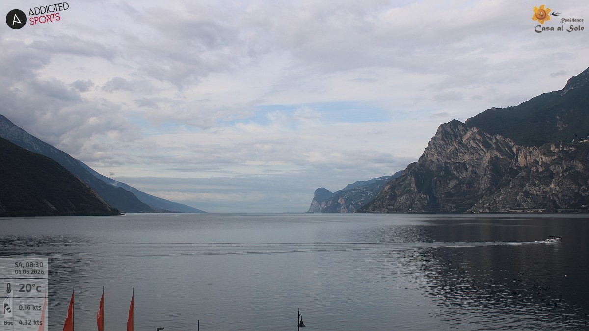Archiv Foto Webcam Gardasee - Torbole