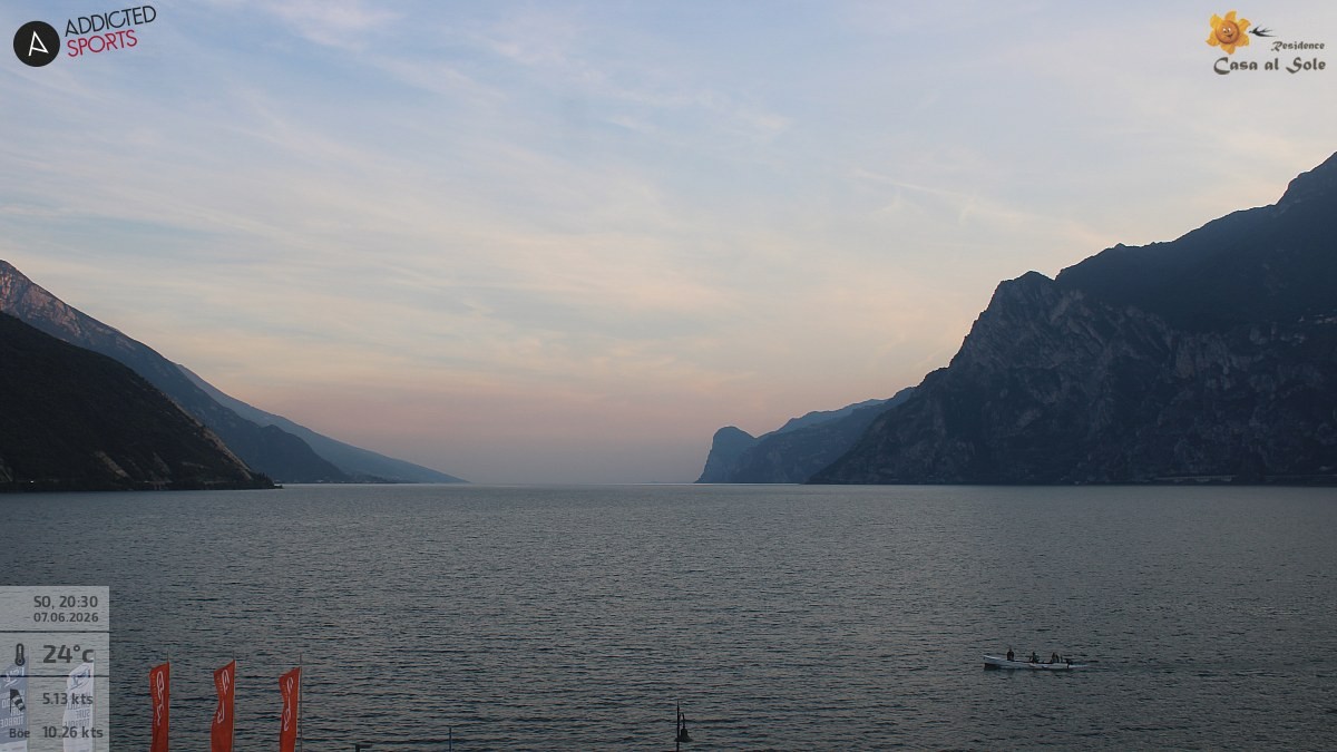 Archived image Webcam Lake Garda: Torbole