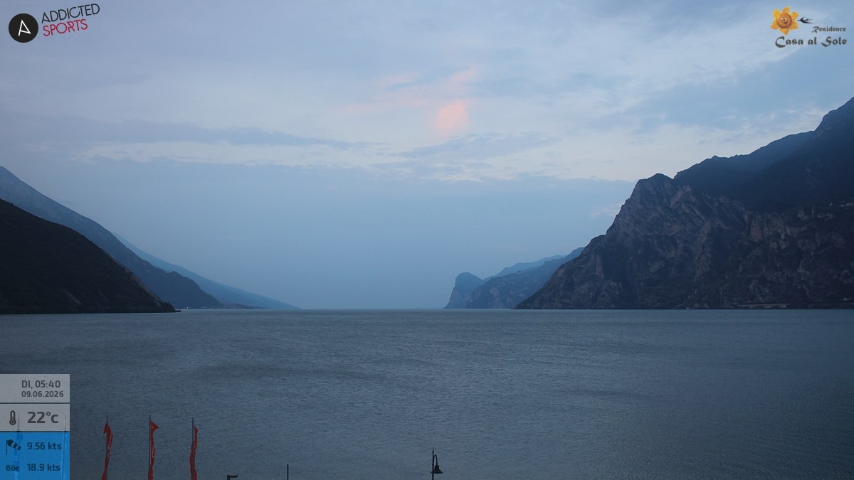 Archived image Webcam Lake Garda: Torbole