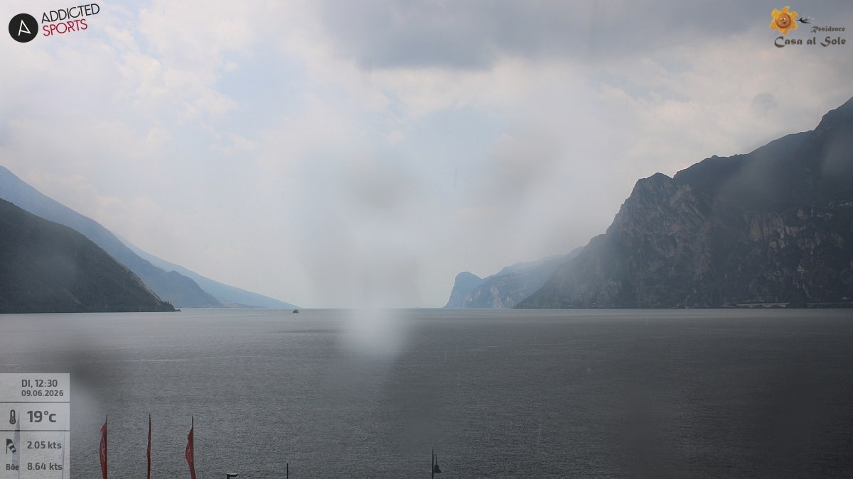 Archived image Webcam Lake Garda: Torbole