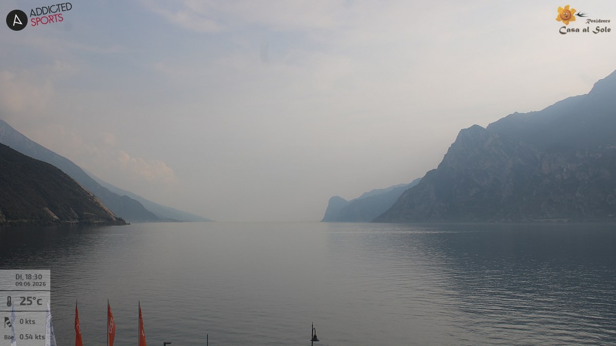 Archiv Foto Webcam Gardasee - Torbole