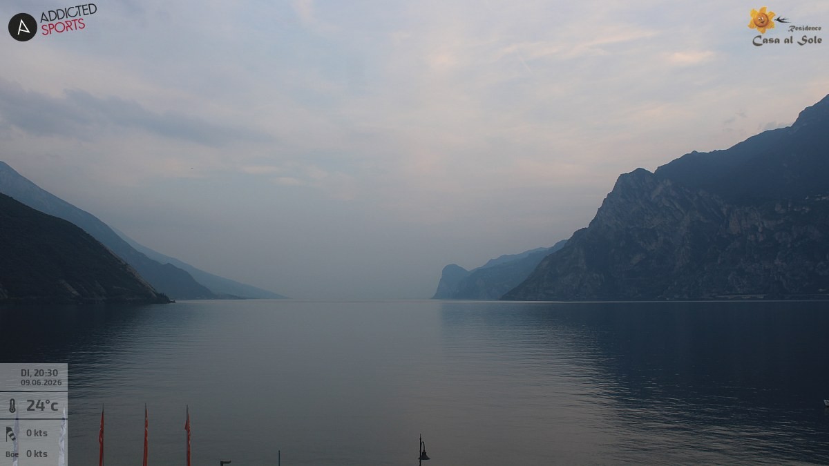 Archived image Webcam Lake Garda: Torbole
