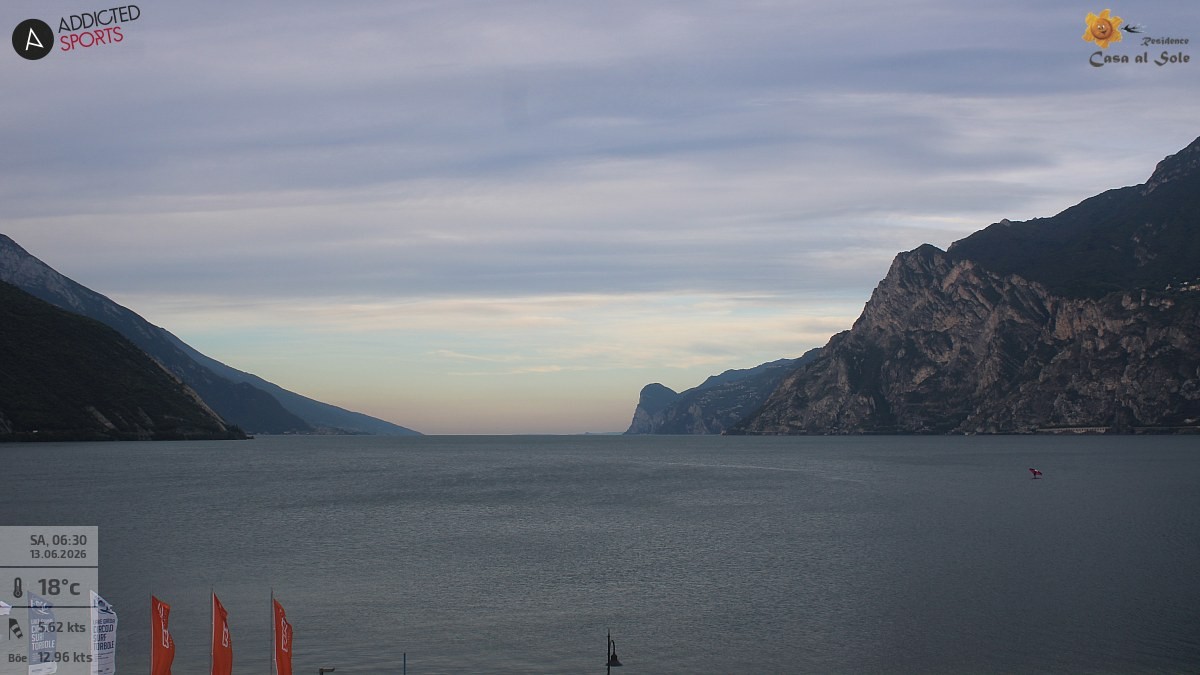 Archiv Foto Webcam Gardasee - Torbole