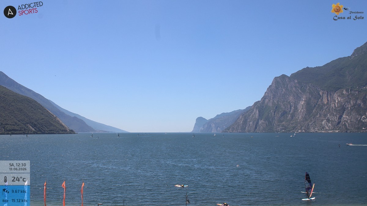 Archiv Foto Webcam Gardasee - Torbole