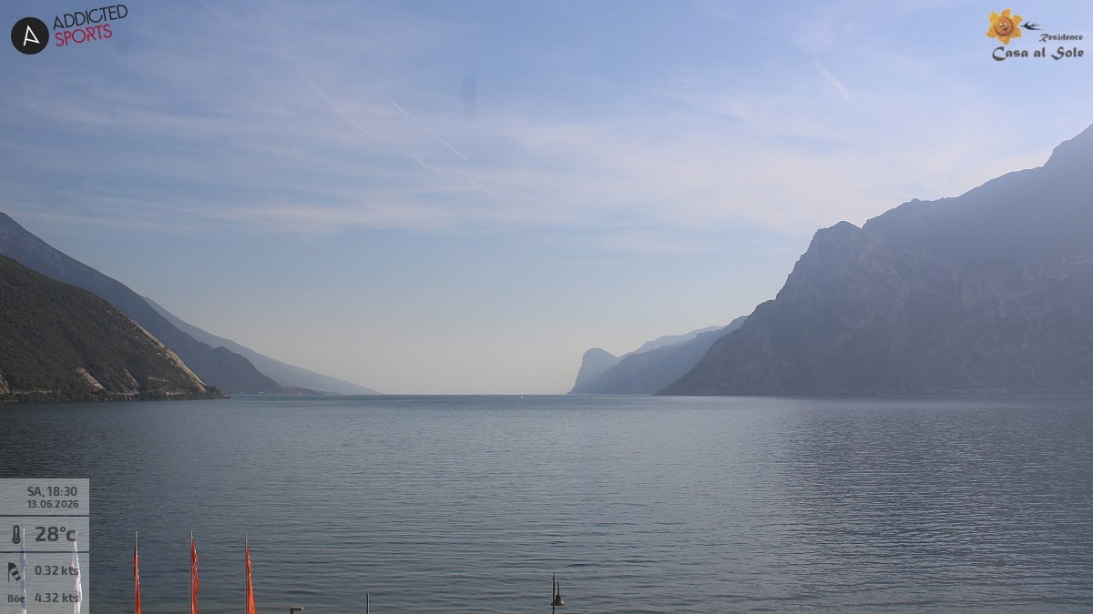 Archiv Foto Webcam Gardasee - Torbole