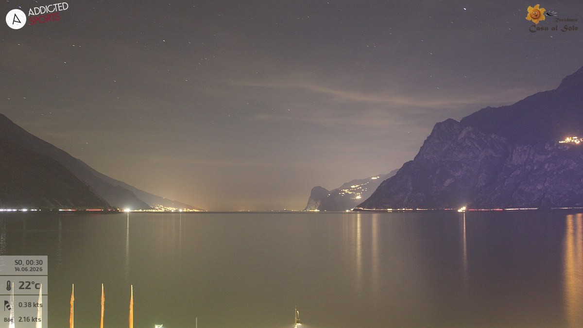 Archiv Foto Webcam Gardasee - Torbole