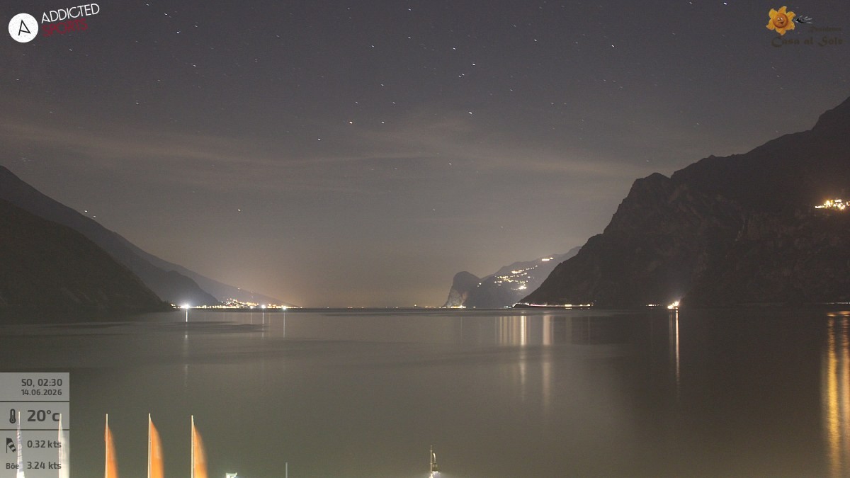 Archiv Foto Webcam Gardasee - Torbole