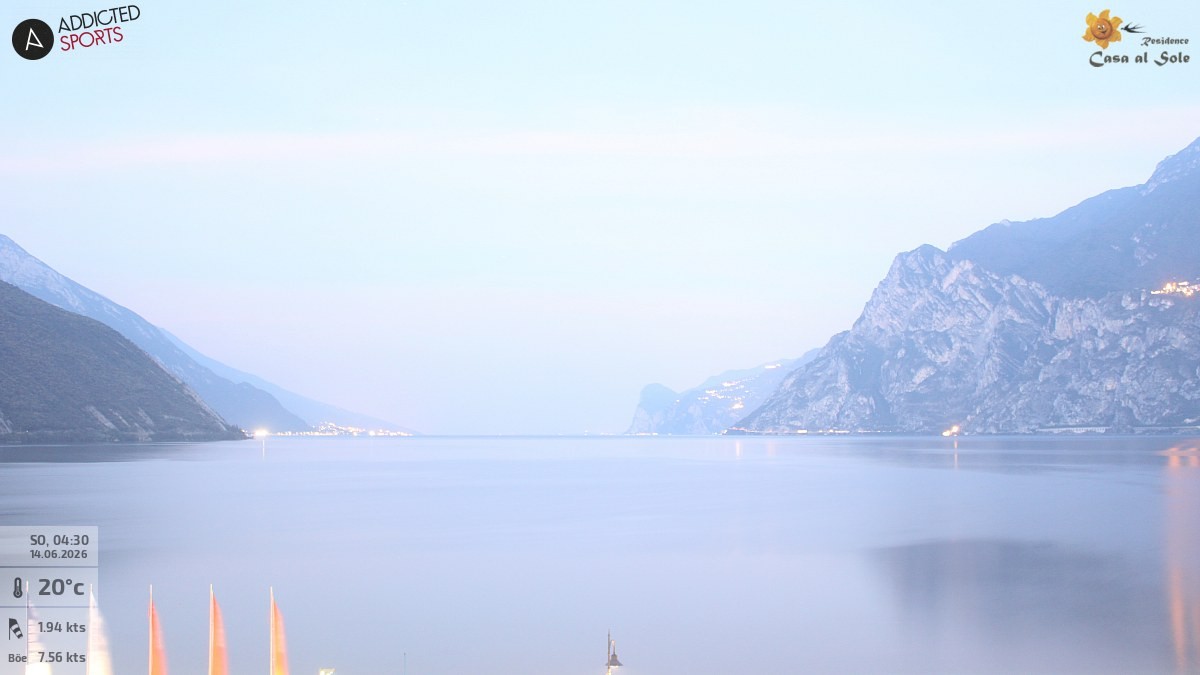Archiv Foto Webcam Gardasee - Torbole