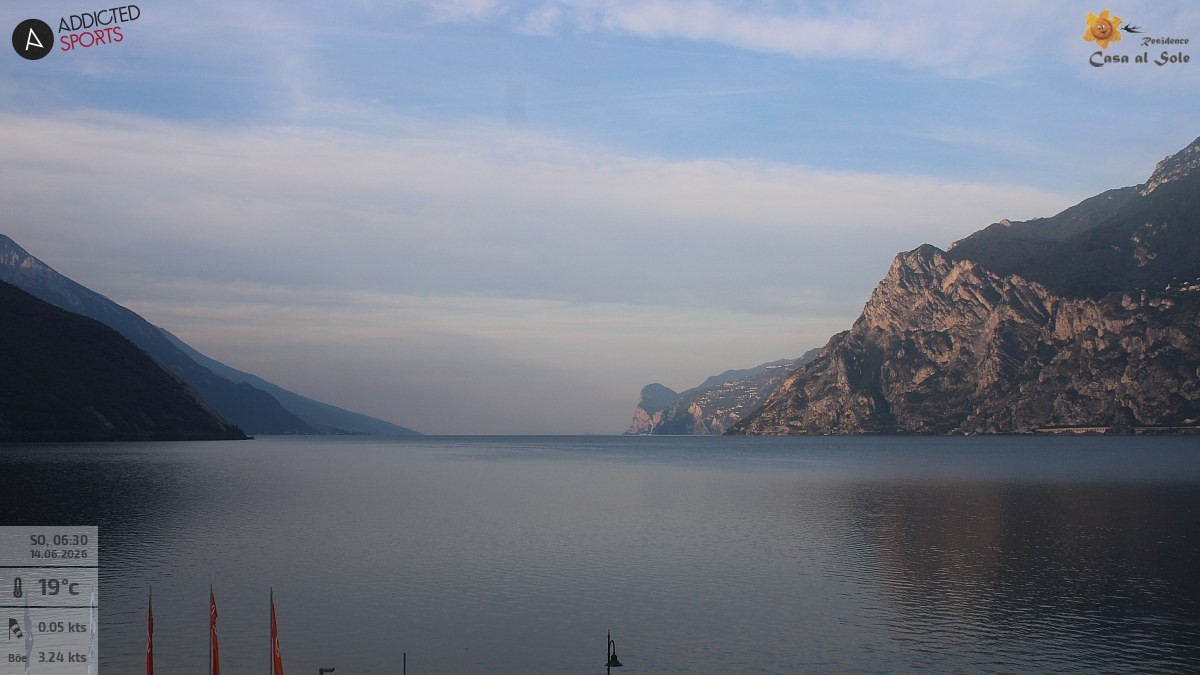 Archiv Foto Webcam Gardasee - Torbole