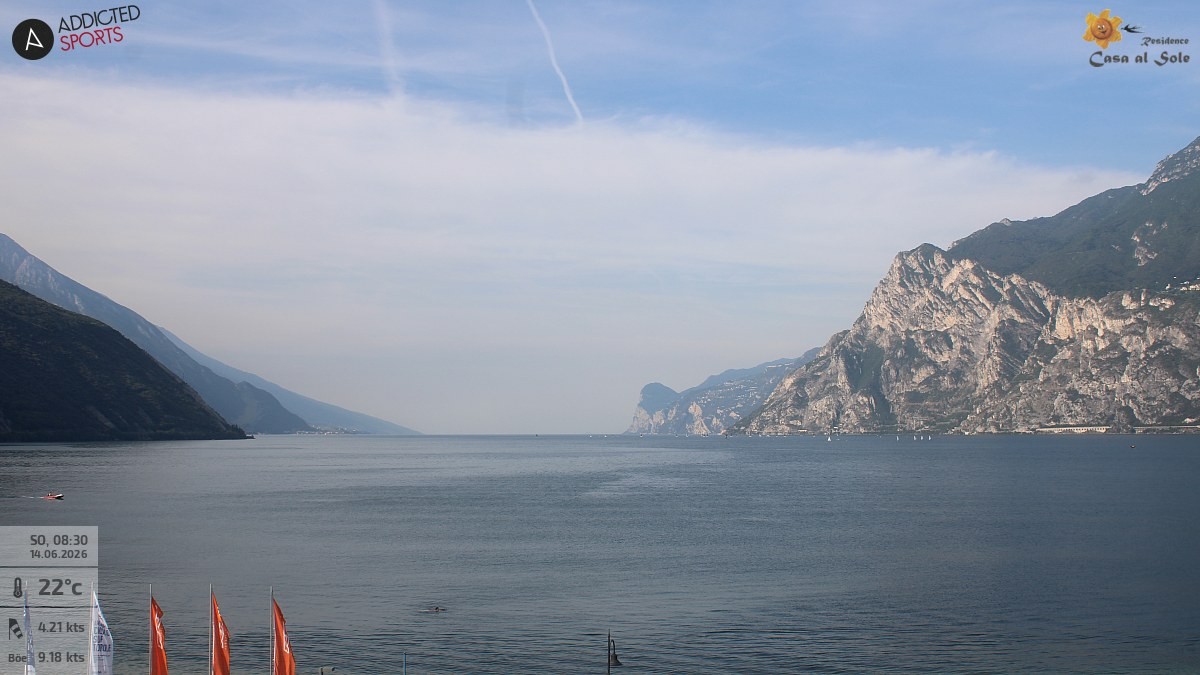 Archiv Foto Webcam Gardasee - Torbole