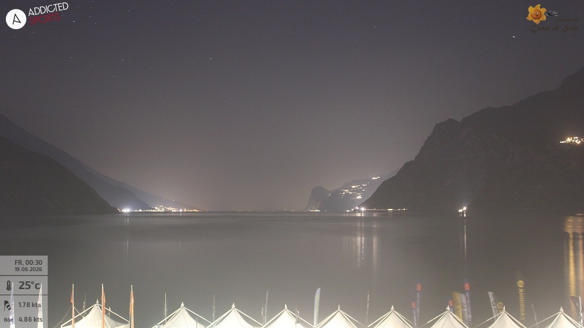 Archiv Foto Webcam Gardasee - Torbole