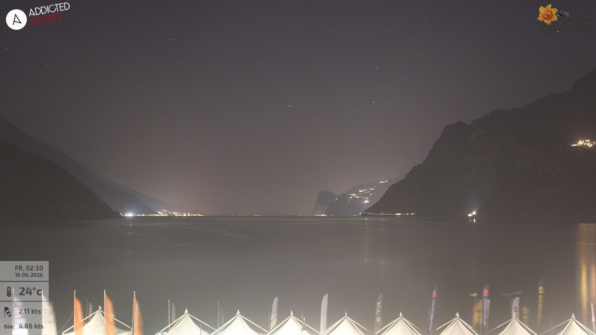 Archiv Foto Webcam Gardasee - Torbole