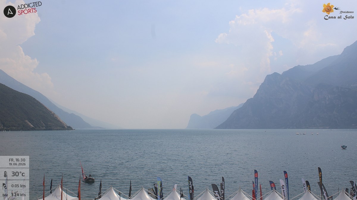 Archiv Foto Webcam Gardasee - Torbole
