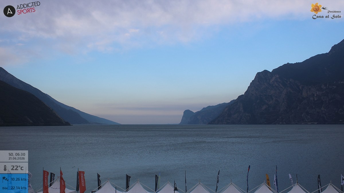 Archiv Foto Webcam Gardasee - Torbole