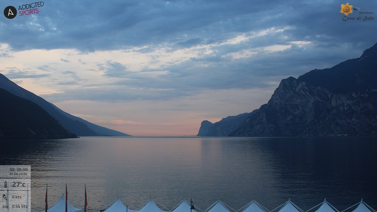 Archived image Webcam Lake Garda: Torbole