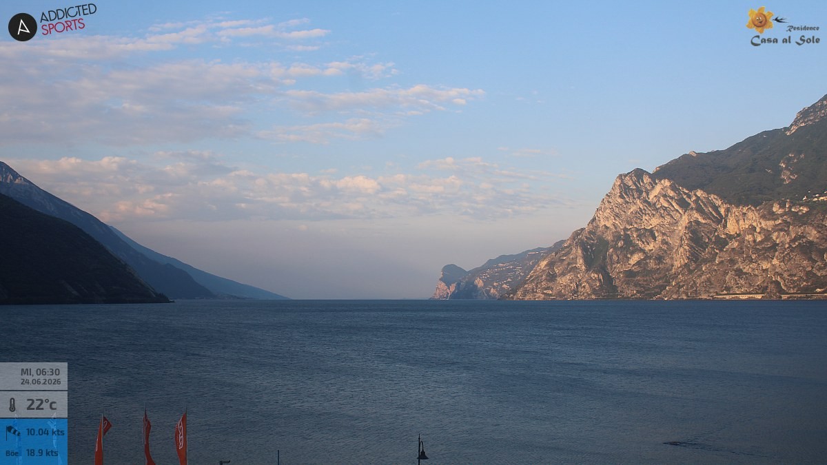 Archiv Foto Webcam Gardasee - Torbole