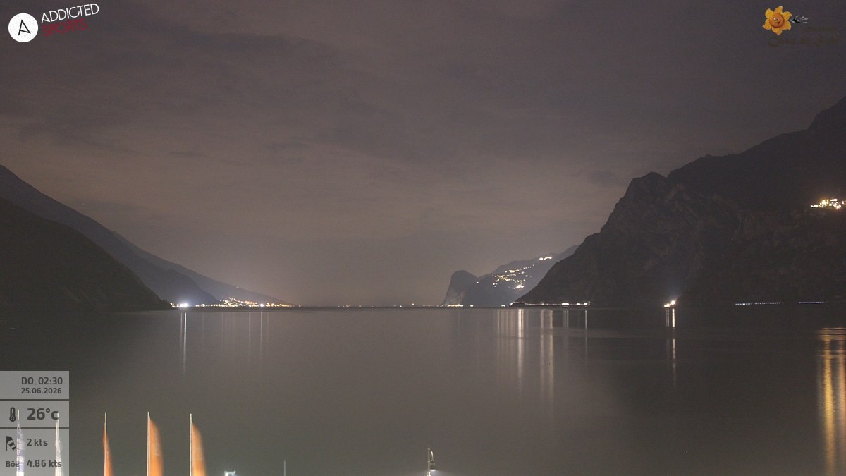Archiv Foto Webcam Gardasee - Torbole