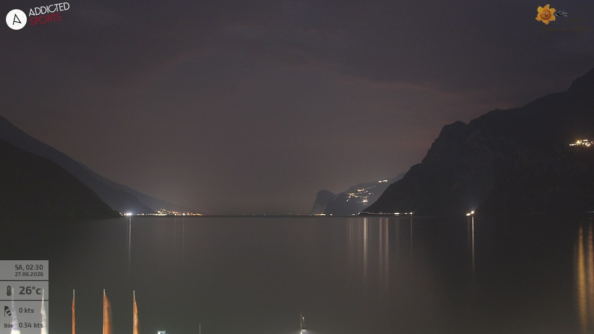 Archiv Foto Webcam Gardasee - Torbole