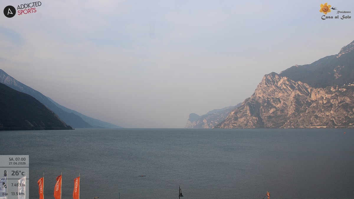 Archiv Foto Webcam Gardasee - Torbole