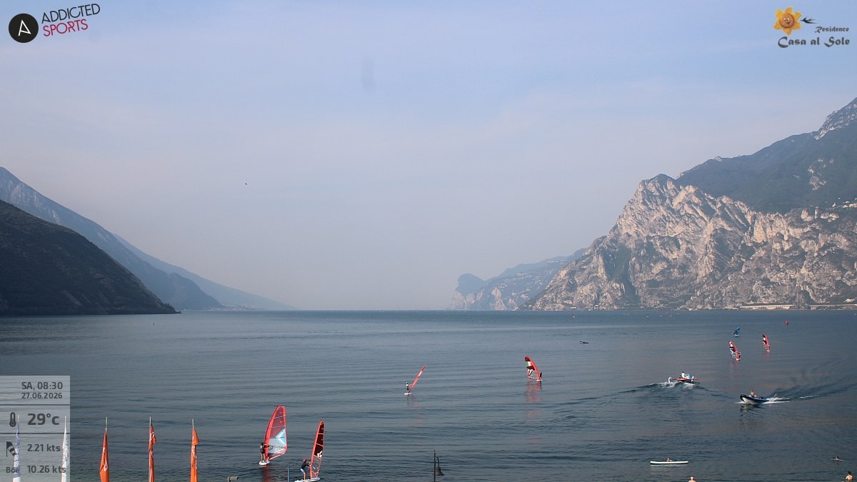 Archiv Foto Webcam Gardasee - Torbole