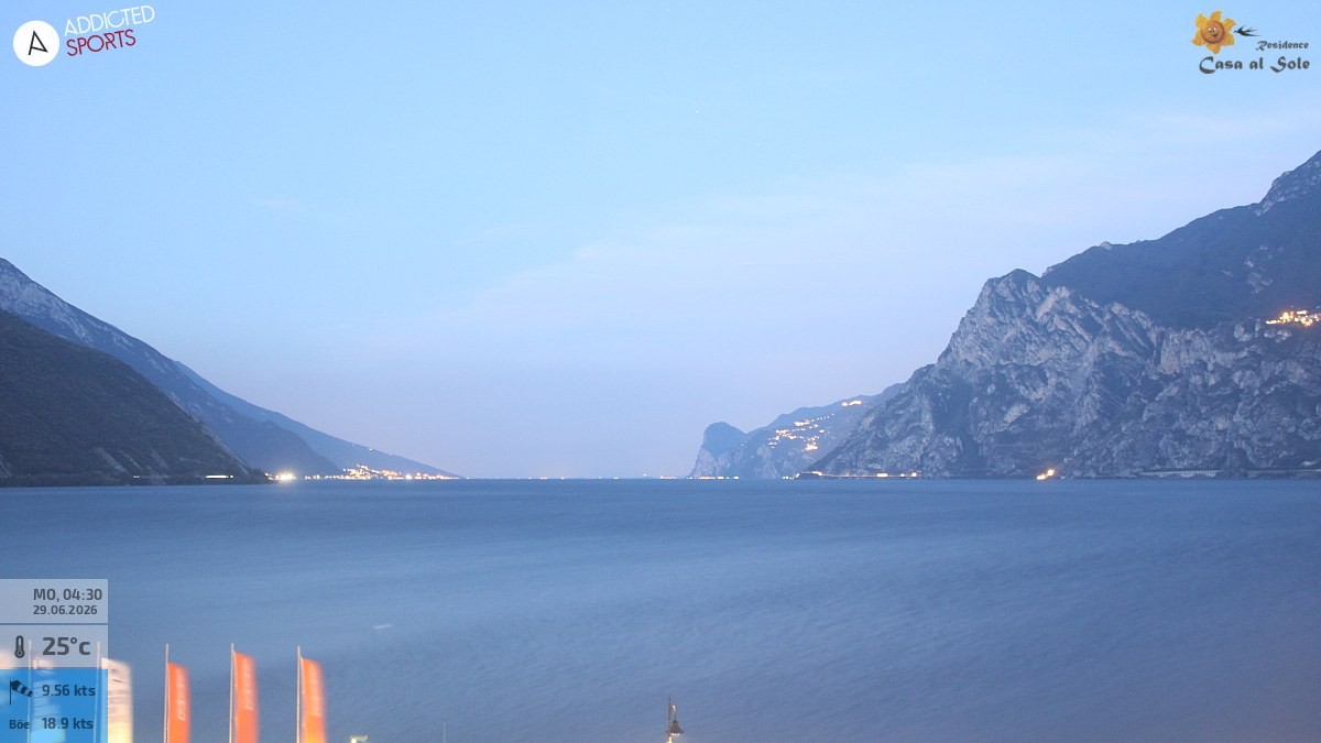 Archiv Foto Webcam Gardasee - Torbole