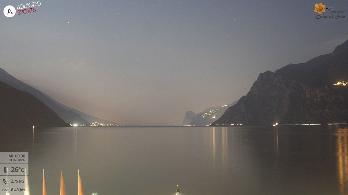Archiv Foto Webcam Gardasee - Torbole