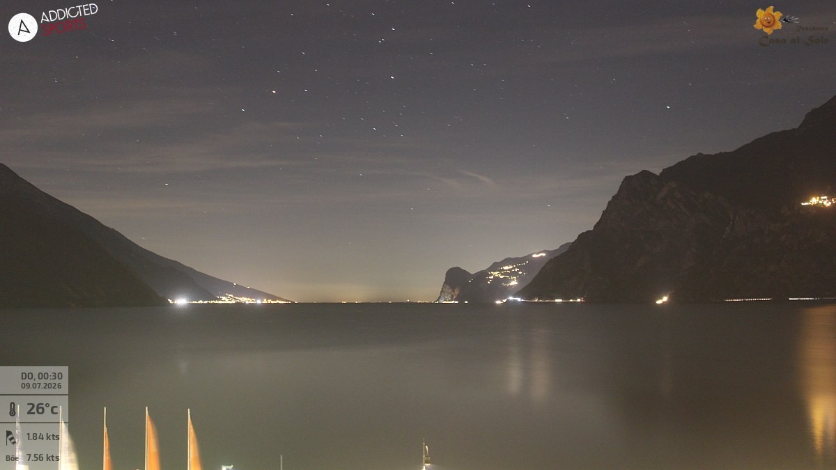 Archiv Foto Webcam Gardasee - Torbole