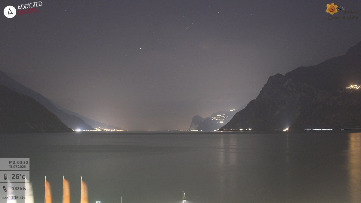 Archiv Foto Webcam Gardasee - Torbole