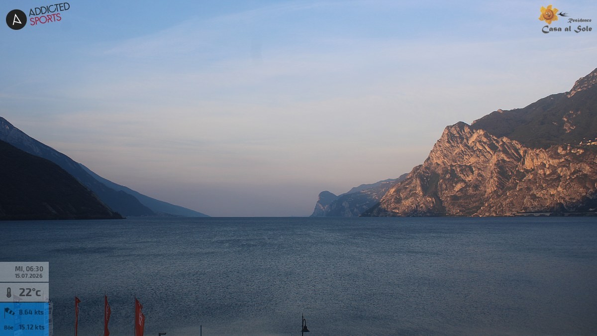 Archiv Foto Webcam Gardasee - Torbole