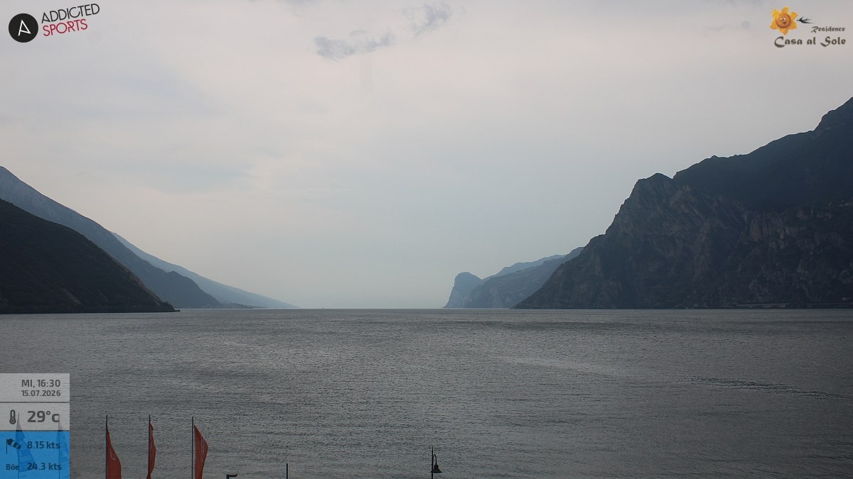 Archiv Foto Webcam Gardasee - Torbole