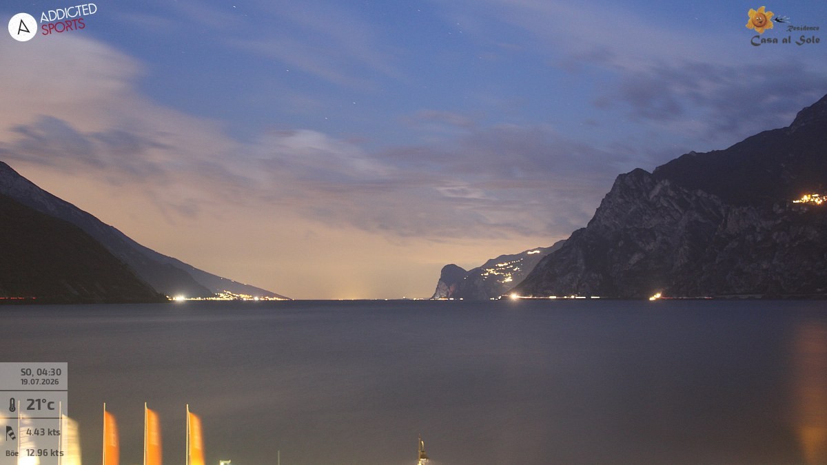 Archiv Foto Webcam Gardasee - Torbole