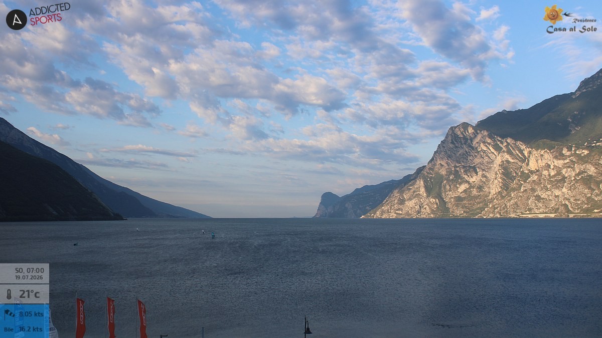 Archived image Webcam Lake Garda: Torbole