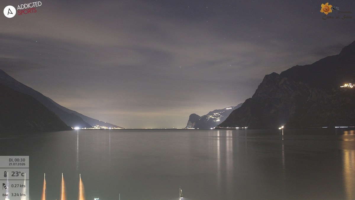 Archiv Foto Webcam Gardasee - Torbole