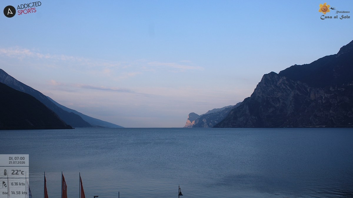 Archiv Foto Webcam Gardasee - Torbole